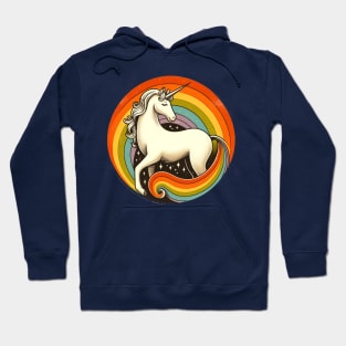 Retro Unicorn Hoodie